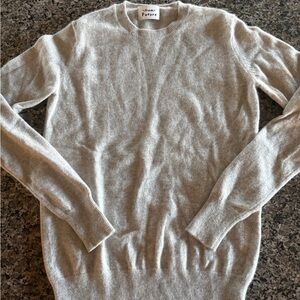 From Future Cashmere Sweater Light Gray